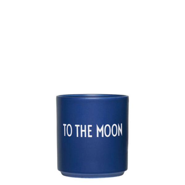 Design Letters Lieblingsbecher TO THE MOON - Midnight Blue
