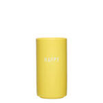 Design Letters Vase HAPPY - Gelb