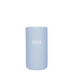 Design Letters Vase SMILE - Sky Blue