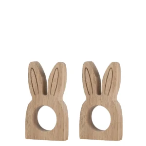 Räder Serviettenringe Holz Hase 2er Set 16620