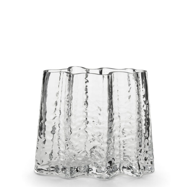 Cooee Design Vase Gry Wide Clear - 19cm