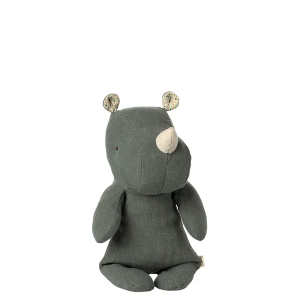 Maileg Nashorn Pinie Kiefer dunkelblau Safari Friends 16-5603-01