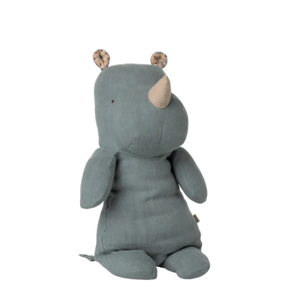 Maileg Nashorn Medium Dusty Blue 16-5604-00