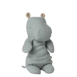 Maileg Safari Friends Nilpferd blaugrau Medium 16-5602-01