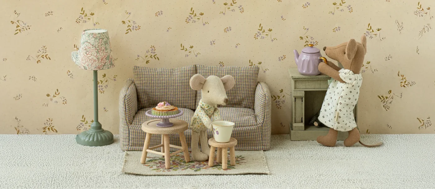 Maileg Wohnzimmer Mäuse
