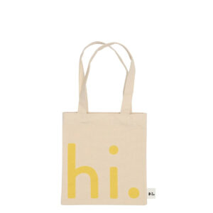 Design Letters Tasche Little hi - Gelb