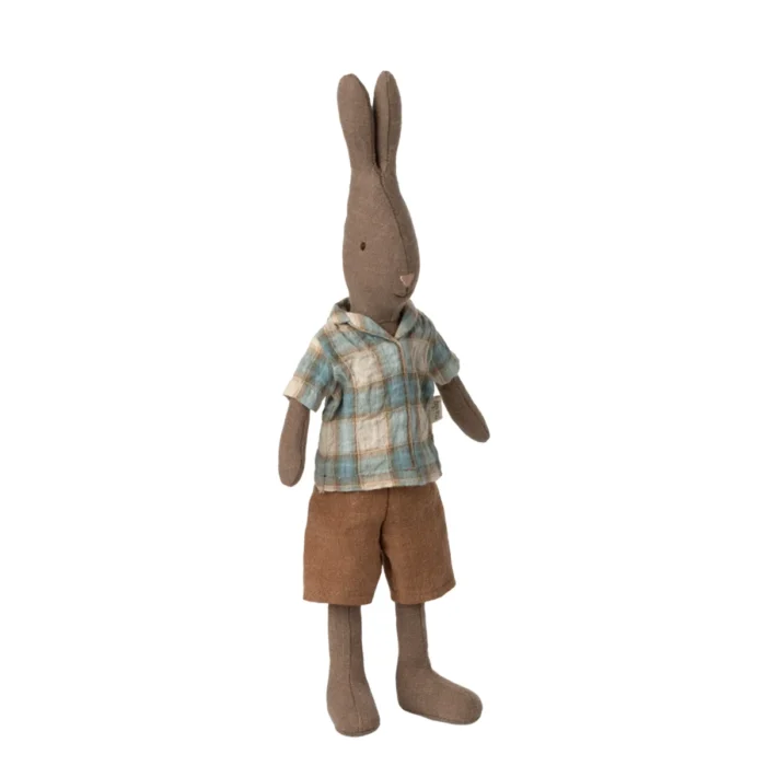 Maileg Hase braun Größe 2 Shirt Shorts 2025 16-5223-00