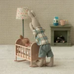 Maileg Hasenvater Baby Familie