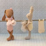 Maileg Ballettanzug und Rock creme (Hasen, Kaninchen) - Größe 1 – Bild 2