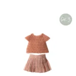 Maileg Strickpullover Rock Hasen Kaninchen Größe 3