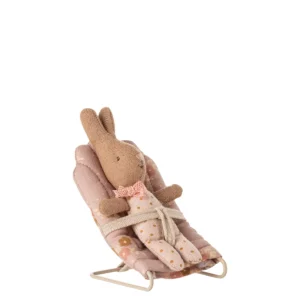 Maileg Babysitter Babywippe rosa Maus Kaninchen Hase My 11-5407-00 2025
