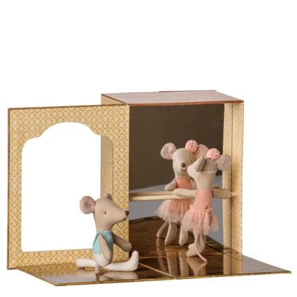 Maileg Ballettstudio Tanzstudio Mäuse Kleine Schwester kleiner Bruder 2026 17-6105-00