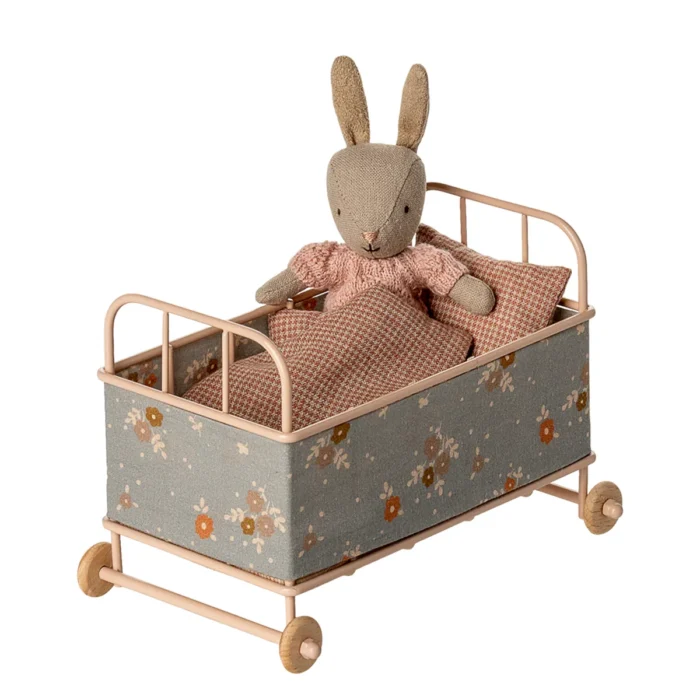 Maileg Kinderbett Hasen Kaninchen Mikro Micro Powder 11-5125-00