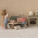 Maileg Couchtisch Maus oval Holz Natur 11-5006-00