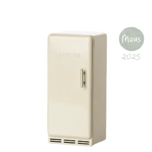 Maileg Kühlschrank Maus Metall Creme Weiß 11-5120-00