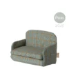 Maileg Schlafsofa Maus Kariert Blau Grün 11-5410-00