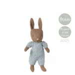 Maileg Kaninchen Mikro braun blauer Strickanzug 16-5025-00