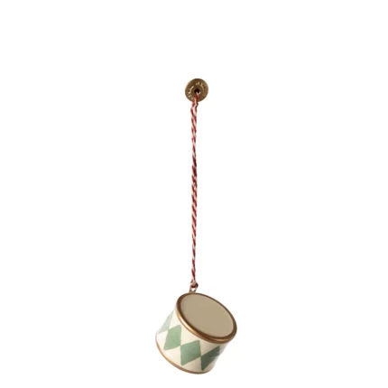 Maileg Metallornament Trommel Mint 14-4501-03