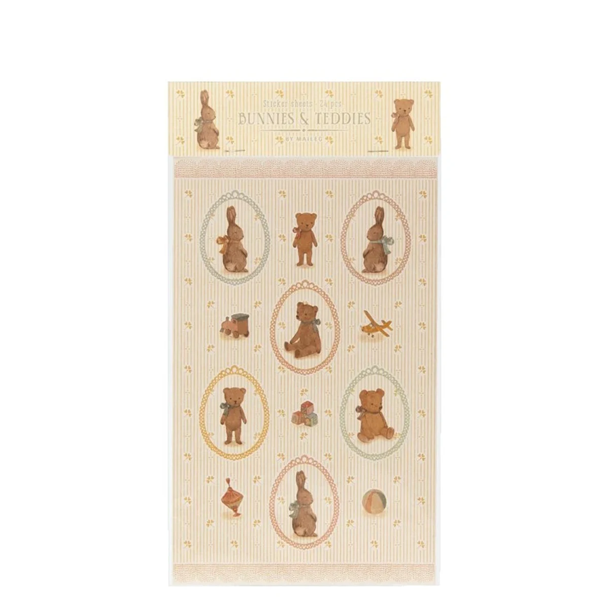 maileg-stickerbogen-hase-teddy-15-2700-00 Maileg Stickerbogen Hase Teddy 15-2700-00