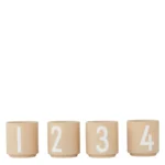 Design Letters Espressotassen Set - Beige
