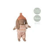 Maileg Winterhase braun rosa 2025