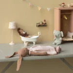 Maileg Hase Größe 3 braun, rosa