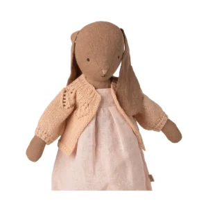 Maileg Hase Größe 3 braun mit Strickjacke