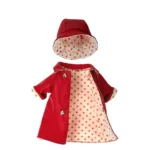 Maileg Regenmantel Teddy Mama rot 16-2821-00
