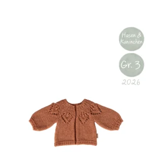 Maileg Strickjacke Hasen Kaninchen Gr. 3 Vintage rose 16-6301-01