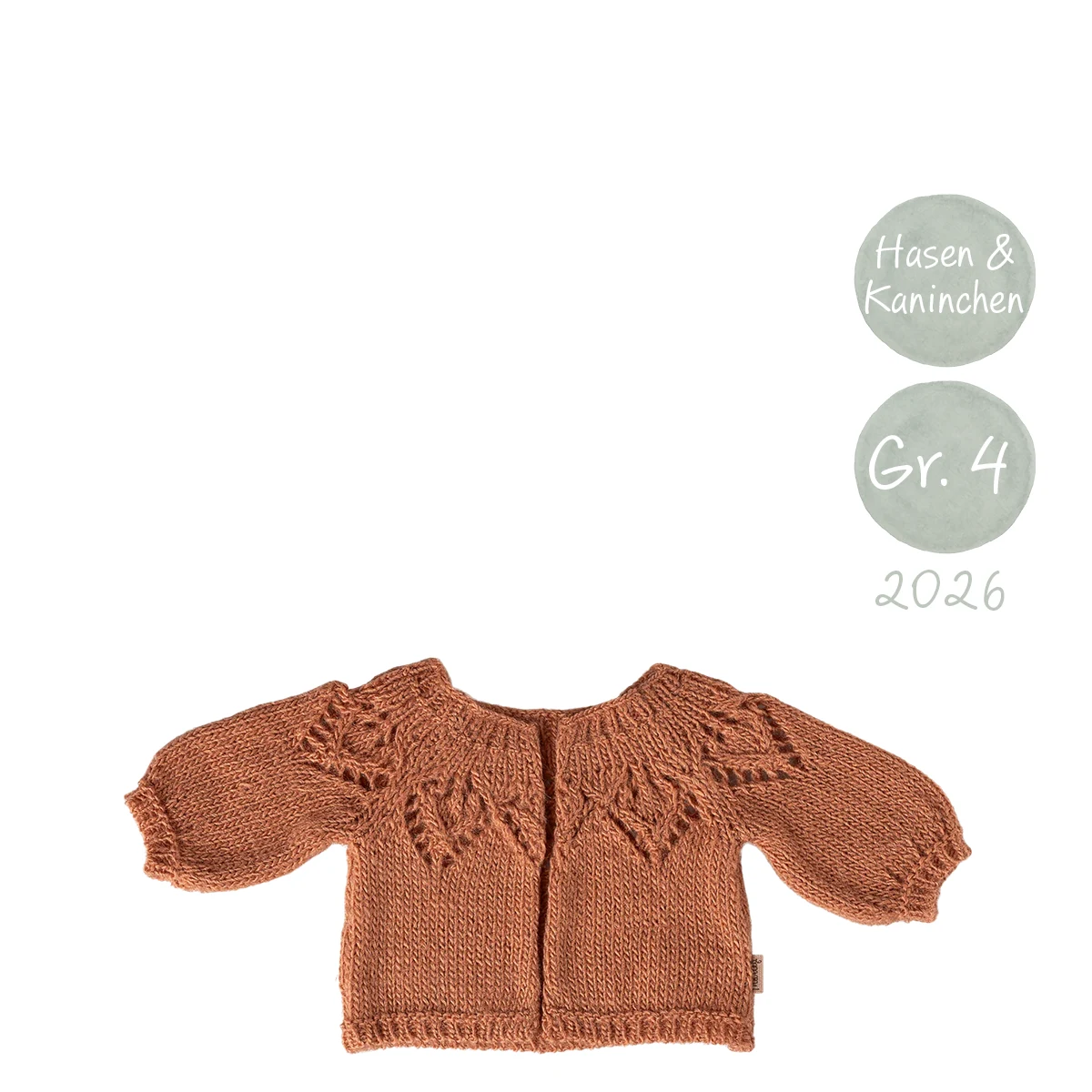 maileg-strickjacke-hasen-kaninchen-groesse-4-vintage-rose- Maileg Strickjacke Hasen Kaninchen Größe 4 Vintage Rose