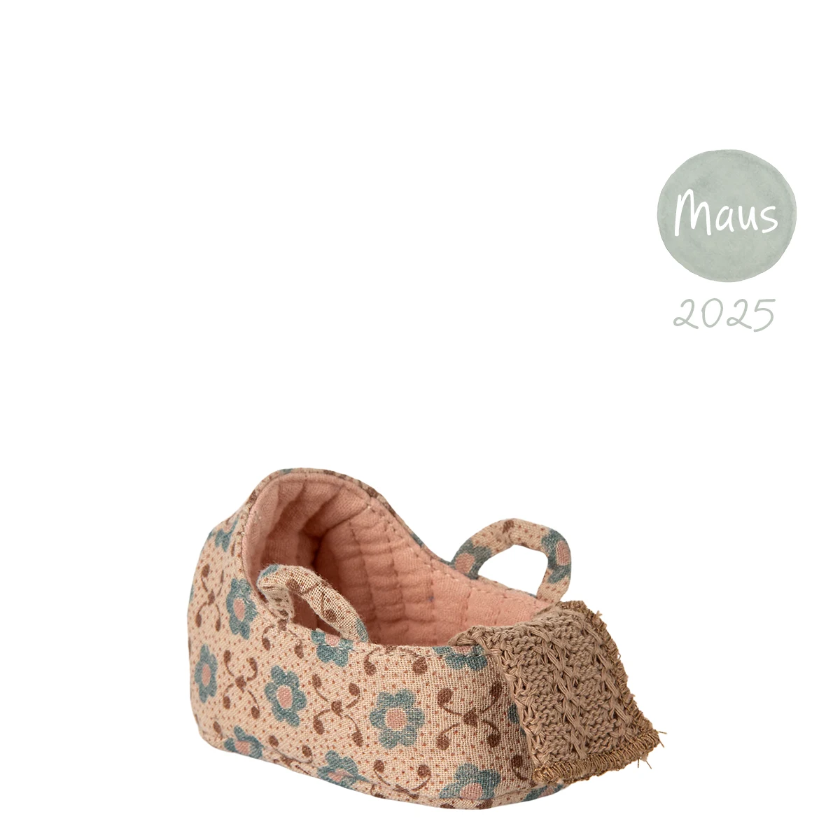 maileg-tragetasche-baby-maus-rosa-11-5411-01 Maileg Tragetasche Maus Baby rosa Blumen 11-5411-01
