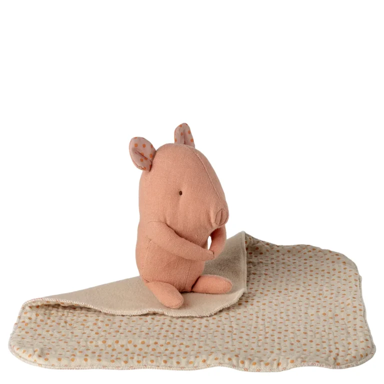 Maileg Babyschwein auf Schmusetuch 16-6973-00
