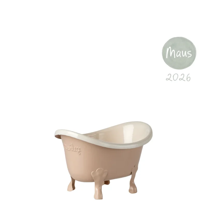 Maileg Badewanne Maus rosa 11-6108-00