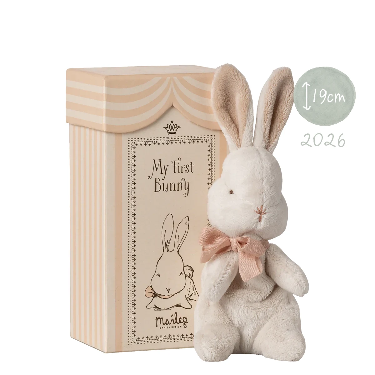 maileg-mein-erster-hase-my-first-bunny-powder-weiß-16-6996-00 Maileg mein erster Hase My first Bunny Powder Geschenk Geburt weiß 16-6996-00
