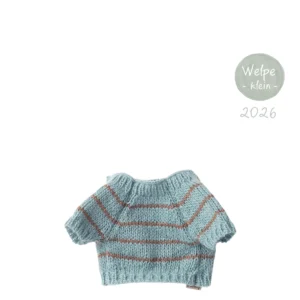 Maileg Pullover Welpe Hund klein blau gestreift 16-6916-01