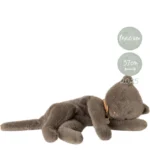 Maileg Schlafende Katze Medium Plüsch grau 16-5996-01