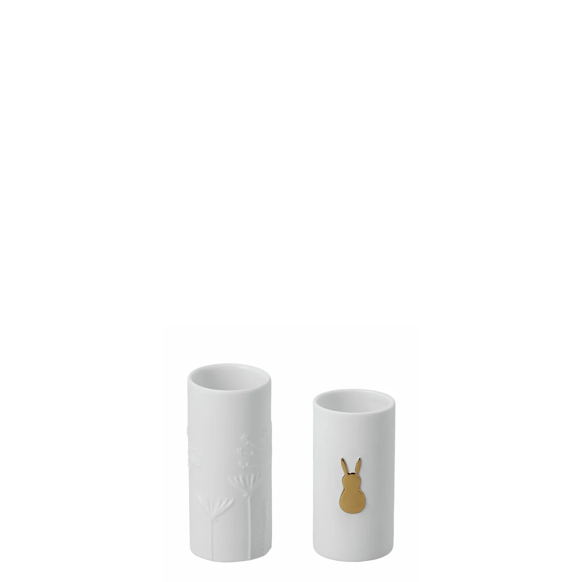 Räder Minivasen “Goldhase” – 2er Set