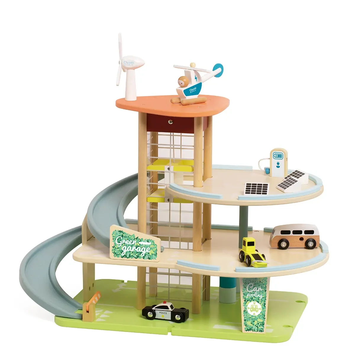 classic-world-parkhaus-oeko-parkgarage-holz-bio-30050615 Classic World Parkhaus Öko Holz Bio 30050615