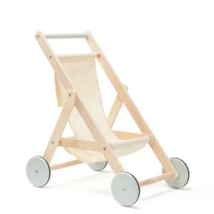 Kids Concept Puppen Buggy Holz Beige 1000476